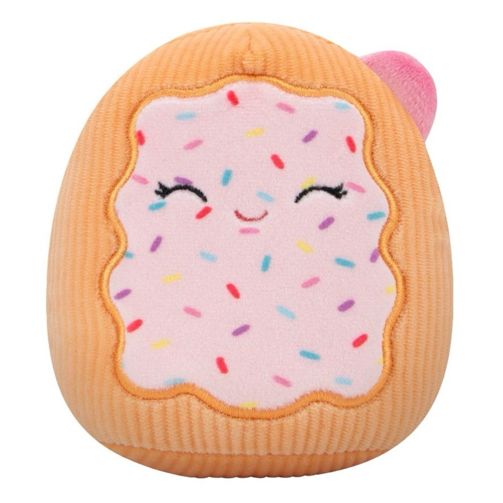 NWT Squishmallows Dog Toy Fresa Crinkle Pastry